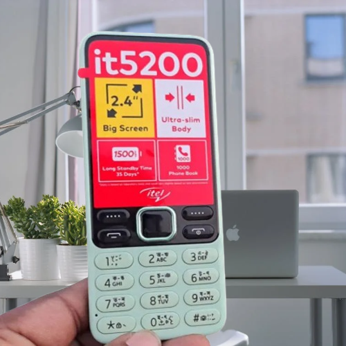 Itel 5200 Dual SIM Feature Phone & 365 official warranty