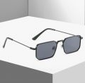 Square Metal Frame Sunglasses - Stylish Shades for All Occasions. 