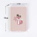 1 Pc Portable Mini Makeup Mirror - Pocket Mirror for Girls Mini Portable Folding Makeup Fashion Cute Mirror for Female Gift/ Plastic Folding Make up Round Pocket Mirror with Comb (Random Style). 