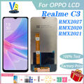 100% Tested For OPPO Realme C3 LCD Display Touch Screen Digitizer Assembly Replacement Repair Parts. 