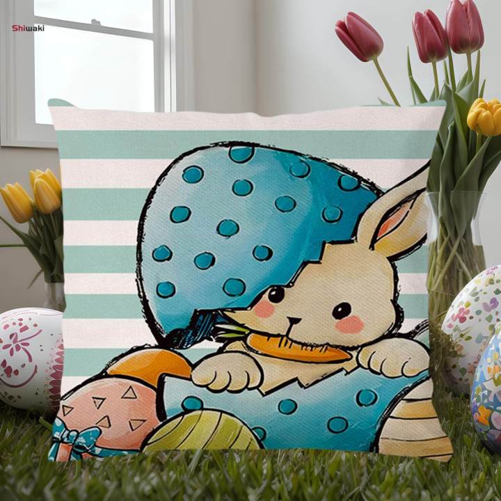 Throw%20Pillow%20Covers%20Spring%20Easter%20Pillowcase%20for%20Sofa%20Living%20Room%20Bedroom%20-%20Image%205