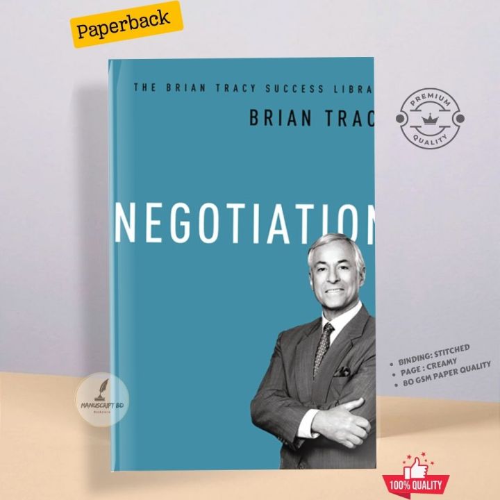 Negotiation: The Brian Tracy Success Library by Brian Tracy | Daraz.com.bd