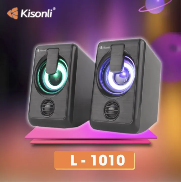 KISONLI%20L-1010%20USB%20Powered%20Multimedia%20Mini%20Computer%20Speaker%20With%20LED%20Light%20-%20Image%204