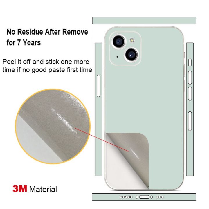 Original%20Color%20Skin%20for%20iPhone%2014%20Pro%20Max%2013%2012%2015%20Pro%20Mini%20Back%20Screen%20Protector%20with%20Side%20Camera%20Film%20Cover%203M%20Wrap%20Sticker%20-%20Image%202