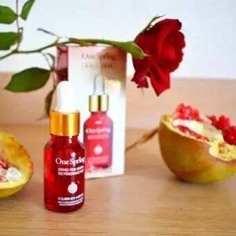 One Spring Red Pomegranate Nourishing Moisturizing Essence Serum-15 ml ...