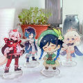 Stang For Game Genshin Impact Stand Plate Anime Cartoon Cosplay Figure Character Acrylic Prop.