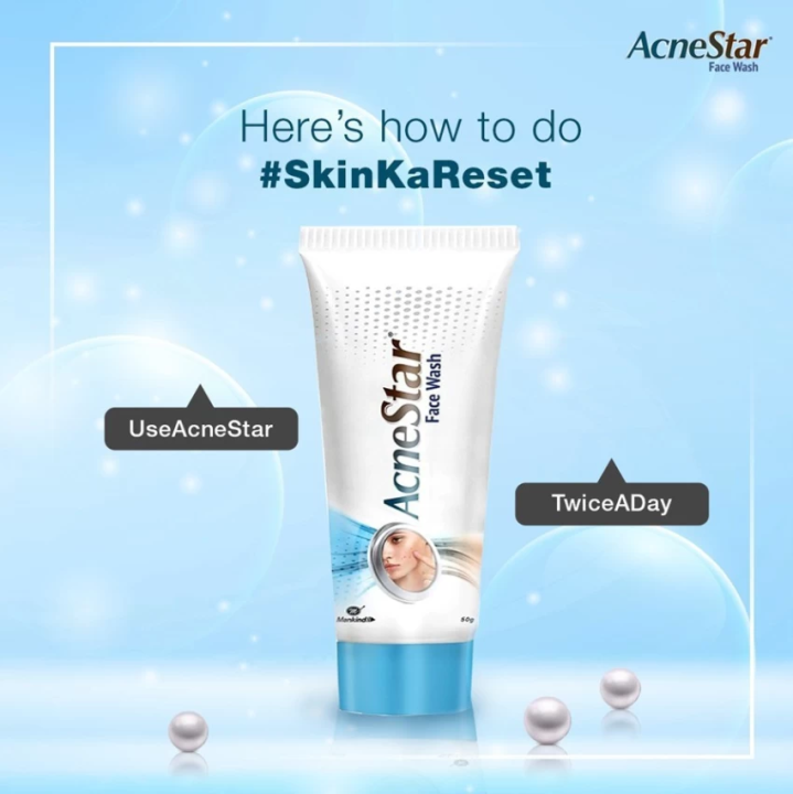 Acne Star Face Wash -50gm (India)