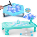Ice-block Breaking Game Save Penguin Table Game Educational Puzzle Assembling Building Blocks Interactive Toy. 