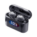Private model tws wireless Bluetooth headset X37 factory direct supply digital display button charging compartment new cross-border model. 