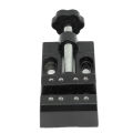 Mini Bench Vice Clamp Aluminum Alloy Mini Flat Clamp Opening Parallel Table Vise. 