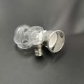 Individual 2Set E14  Temperature Resistance 300 Celsius 250V 25W Oven Lamp,Oven Lamp Holder,Oven Lighting Ceramic Lamp Head. 