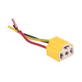 4 Pcs H4 9003 HB2 Female Ceramic Wire Harness Headlight Sockets Plug. 