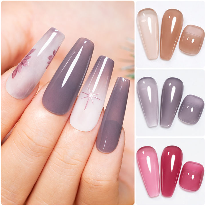 PUENTE%20Milky%20Jelly%20Gel%20Nail%20Polish%207.5ml%20Translucent%20Pink%20Color%20Nail%20Gel%20Soak%20Off%20Nail%20Art%20Gel%20Manicure%20Semi-Permanent%20Varnish%20-%20Image%203