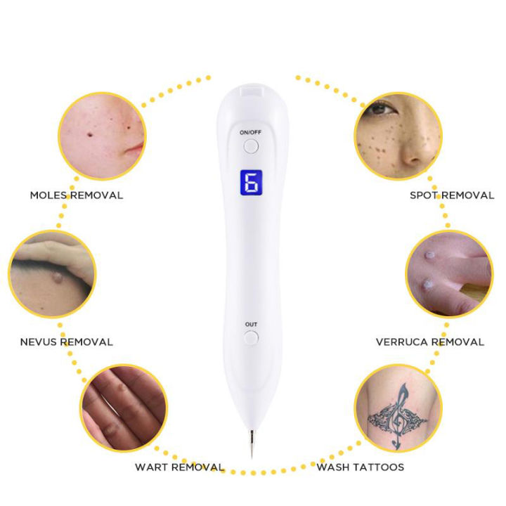 Mole%20Remover%20Pen%20Laser%20Skin%20Tag%20Remover%20Spots%20Tattoo%20Freckle%20Removal%20Machine%20Removing%20Dark%20Spot%209%20Adjustable%20Modes%20-%20Image%204