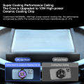 BlueWow Smartphone RGB Cooling Fan Gaming Mobile Phone Radiator Cooler for Smartphone. 