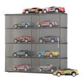 1:64 For Hot Wheels Display Box Car Model Toy Storage Cabinet Rack For Hotwheels Cars Diecast Storage Acrylic Dustproof Box.
