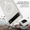 MagSafe Clear Acrylic PC Hybrid TPU Phone Case For Google Pixel 8 Pro/Google Pixel 7/Google Pixel 7a/Google Pixel 6a/Google Pixel 7 Pro/Google Pixel 8. 