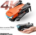 RG107 Pro RC Drone with 3 Side Obstacle Avoidance Device | UAV with HD 4K Dual Camera, Optical Flow Positioning, ESC Quadcopter | Mini Double Battery, Lens Included | Advanced Features for Aerial Photography and Exploration.