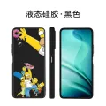 Cartoon Funny The Simpsons Case For Xiaomi Redmi Note 12 12S 12R 11 11T 11S 10 10S 9 8 8T Pro Plus 5G Liquid Rope Phone Cover. 