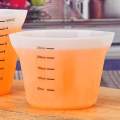 Reusable Silicone Measuring Cup Nonstick Mixing Cup for Acrylic Paint Pouring Cups Epoxy Resin, Casting Molds, Jewelry Making DIY Art Craft - 250ML.