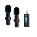 Premium Quality K35-Dual Wireless Microphone 3.5M,Supported For Camera,Sound Card,Smartphone(Dual Mic, Single Receiver) - Microphone - Microphone - Microphone. 