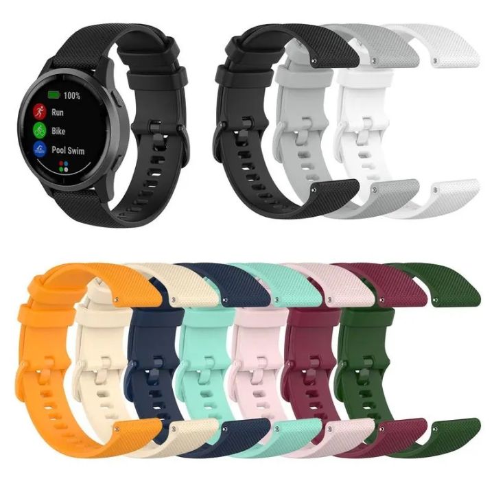 Cinturino Silicone Ricambio Per Amazfit Bip 3/GTS 4 Mini/GTR 42mm E Molti Altri. Larghezza 20 Mm, Sgancio Rapido, Morbido E Colorato.