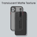 UCUC for Infinix Note 30 4G 5G Back Cover By Yourself Word Frosted Transparent Hard Phone Case Thin Shockproof Full Cover Camera Protect Case.