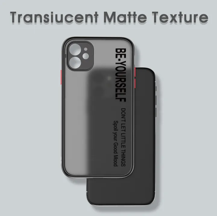 UCUC%20for%20Infinix%20Note%2030%204G%205G%20Back%20Cover%20By%20Yourself%20Word%20Frosted%20Transparent%20Hard%20Phone%20Case%20Thin%20Shockproof%20Full%20Cover%20Camera%20Protect%20Case%20-%20Image%203