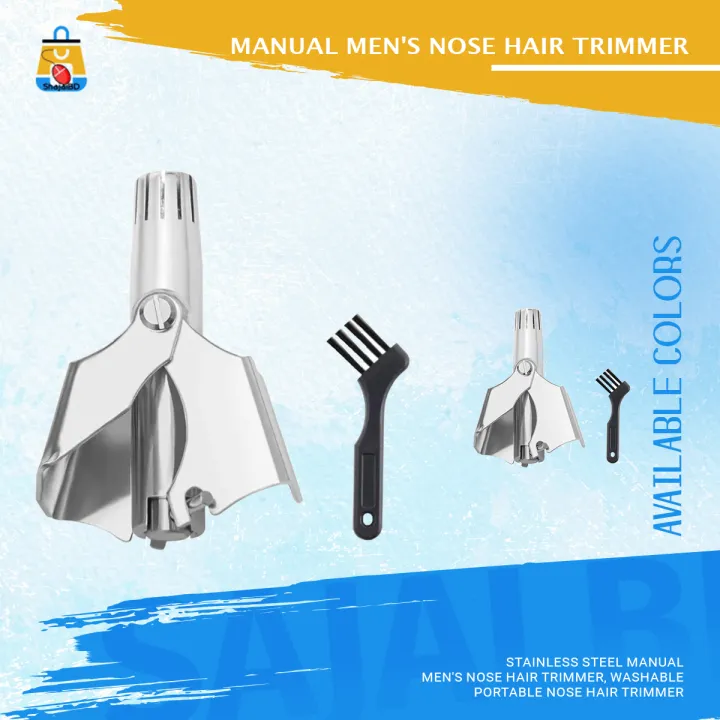 Stainless%20Steel%20Manual%20Men's%20Nose%20Hair%20Trimmer,%20Washable%20Portable%20Nose%20Hair%20Trimmer%20-%20Image%207