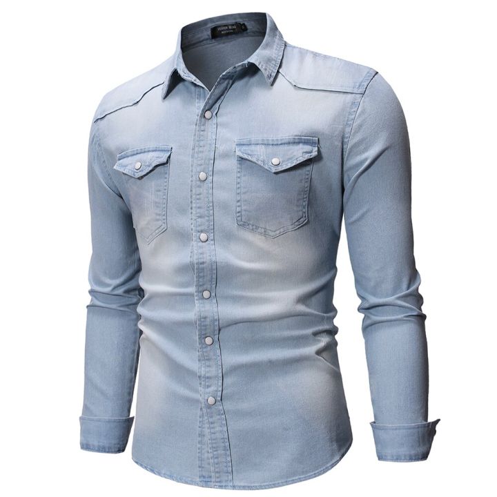 Denim%20TShirt%20Men%202022%20Mes%20Cotton%20Jeans%20TShirt%20Fashion%20Autumn%20Slim%20Long%20Sleeve%20Male%20Cowboy%20Shirt%20Stylish%20Wash%20Slim%20Tops%20-%20Image%206