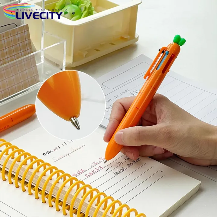 Signing%20Pen%20Carrot%20Shaped%20Ballpoint%20Pen%206%20Color%20Retractable%20Stationery%20Pen%20for%20School%20Smooth%20Writing%20Ideal%20for%20Southeast%20Asian%20Buyers%20-%20Image%207