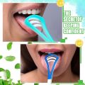 Professional Plastic Random Tounge Cleaner Scraper Care - 1 Pcs.