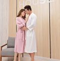 Autumn Winter Water Absorption Bath Robe Shower Towel Men Resort Spa Waffle Cardigan Bathrobe Plus Size Male Hotel Dressing Gown. 