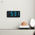 Desk Digital Clock LED Desktop Alarm Clock, Display Dimmer Digital Wall Clock, Electronic Desktop.
