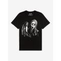 Summer T-shirt Horror movie Men and Women Cartoon Funny Graphic Aesthetic Tees Summer Gothic Short-sleeved Design Tops.