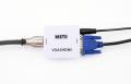 VGA to HDMI HD 1080P Audio Video Converter Box Adapter VGA2HDMI for PC Laptop TV.