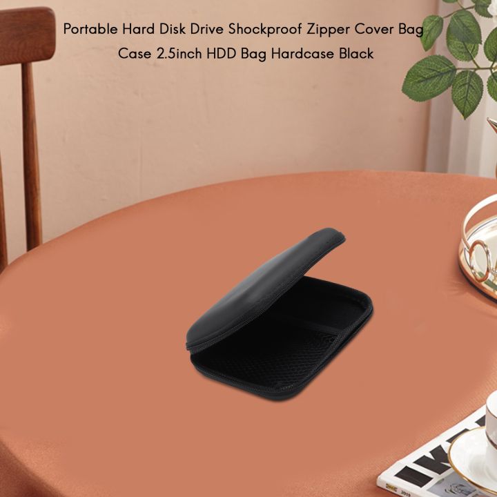 FORIDE%20Portable%20Hard%20Disk%20Drive%20Shockproof%20Zipper%20Cover%20Bag%20Case%202.5inch%20HDD%20Bag%20Hardcase%20Black%20-%20Image%205