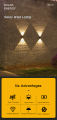 Auoyo Solar Outdoor Lighting Wall Light Solar Outdoor Waterproof Lamp Dual Head Up And Down Dual Color Luminescent High Brightness Wall Spotlights Door Signs And Wall Lights.