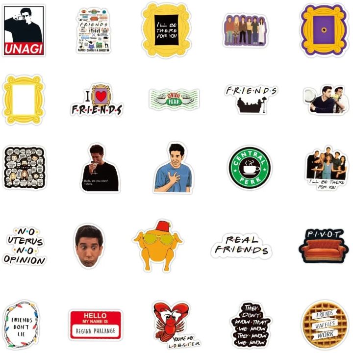 10/30/50PCS%20Friends%20TV%20Show%20Cartoon%20Stickers%20Car%20Bike%20Travel%20Luggage%20Guitar%20Laptop%20Waterproof%20DIY%20Funny%20Stickers%20Classic%20Toys%20-%20Image%206