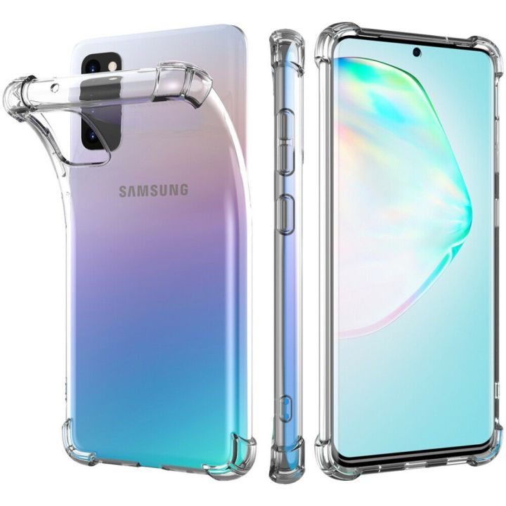 Transparent Airbag Phone Case For Samsung S20 ultra Soft TPU