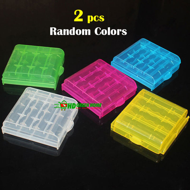 2%20pcs%20x%20AA/AAA%20Battery%20Box%204-Section%20Hard%20Plastic%20Battery%20Storage%20Case%20-%20Image%202