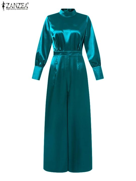 Women%20Satin%20Silk%20Jumpsuits%20Turtleneck%20High%20Waisted%20Playsuit%20Long%20Sleeve%20Long%20Romper%20Wide%20Leg%20Pant%20Overalls%20-%20Image%204