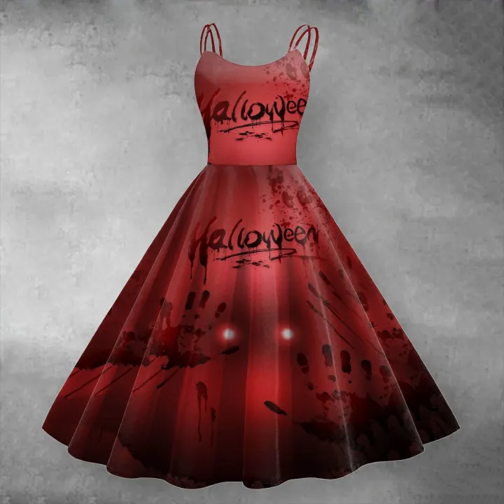 Tie-Dye%20Blood%20Halloween%20Print%20Women%20For%20Costume%20Vampire%20Bloody%20Ghost%20Dress%20Masquerade%20Cosplay%20Horror%20Bride%20Sleeveless%20Vestidos%20-%20Image%202