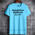 Beautiful and Peaceful Islam Printed Casual T-Shirt For Man - A Round Neck Casual Wear Reflecting Your Cultural Identity. 