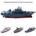 niceEshop Remote Control Battleship, Waterproof Educational Toys Challenger Aircraft Carrier - RC Boat Aircraft Ship - Boat Kids Toys for Boys Girls.