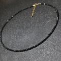Simple Black Beads Short Necklace Female 2022 Fashion Jewelry Women Choker Necklaces Bijoux Femme Ladies Party Necklace.