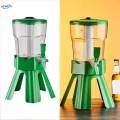 Beverage Dispenser with Stand and Lids 3L Cold Water Pitcher for BBQ Wedding. 