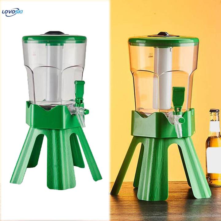 Beverage%20Dispenser%20with%20Stand%20and%20Lids%203L%20Cold%20Water%20Pitcher%20for%20BBQ%20Wedding%20-%20Image%204
