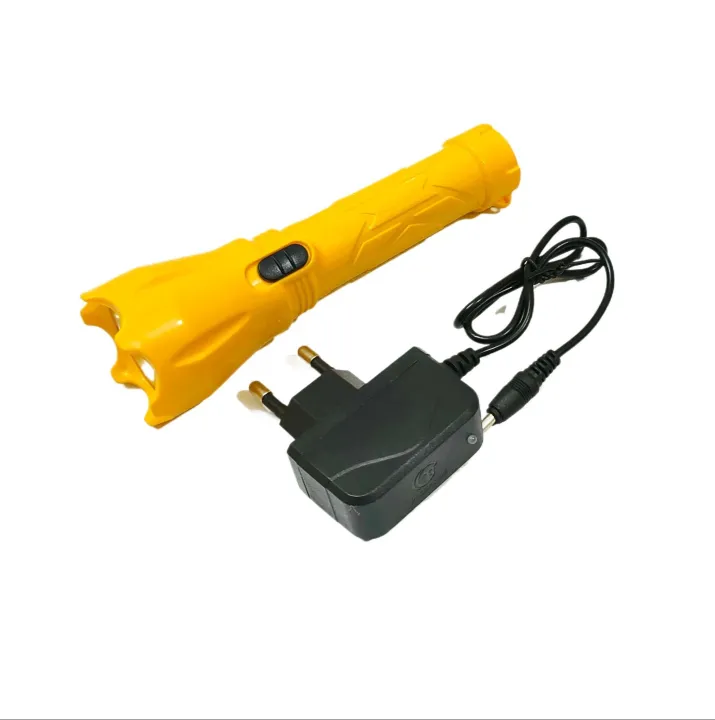 PLSUPREME PL-010 Torch Light Rechargeable LED Flashlight with Charger
