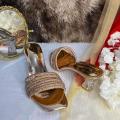 Box Balance Heel Glass Heel For Women.